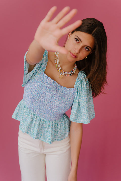 Ditsy Days Floral Top